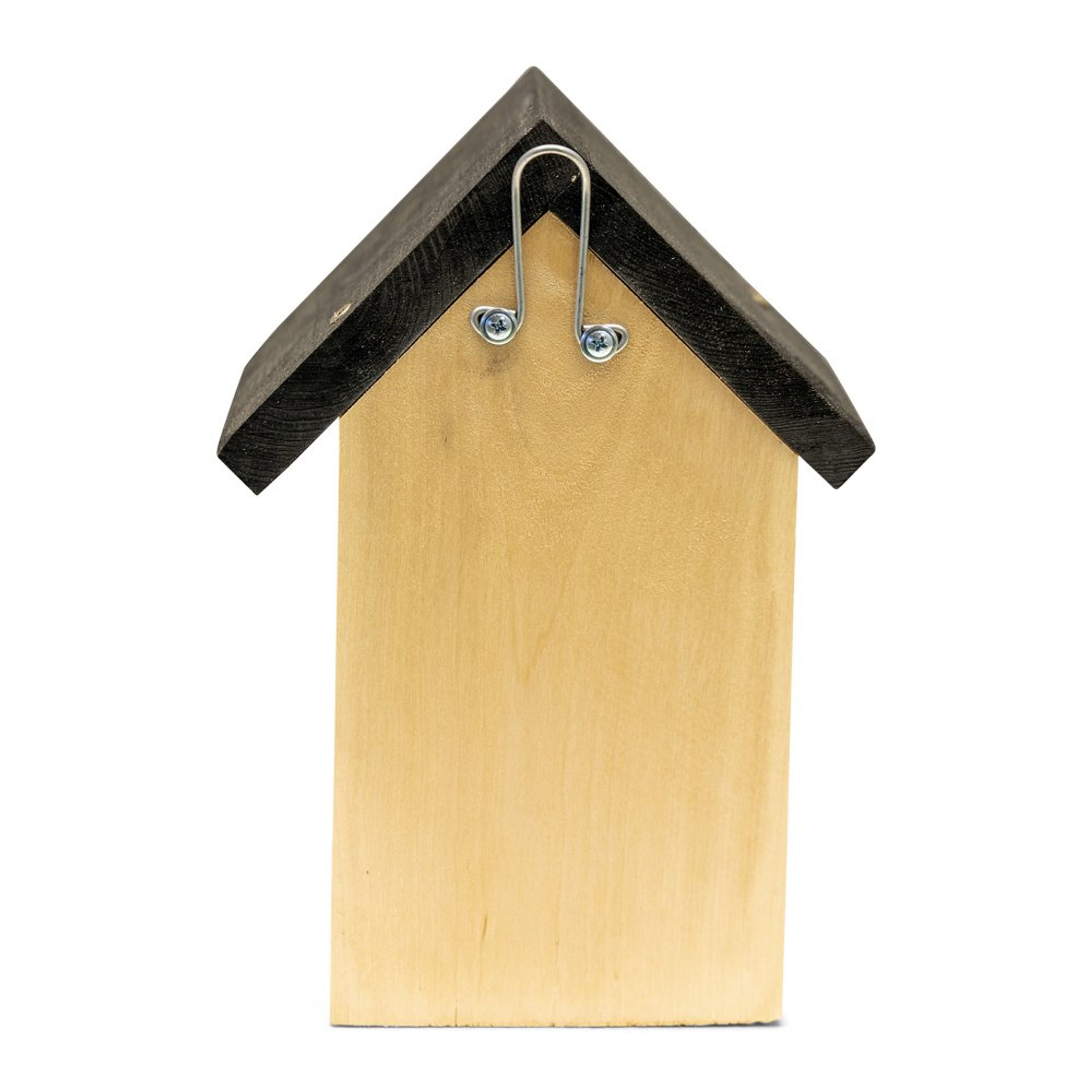 Birken-Nistkasten „Kingston“ halboffen | Vogelhaus Birkenholz | CJ Wildlife